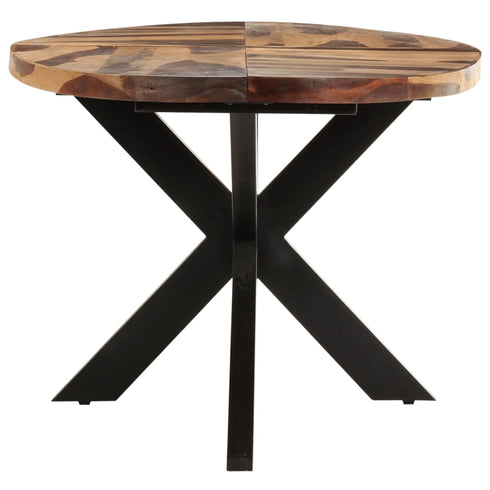 Rustika Rowe -  Dining Table 240x100x75 cm Acacia Wood with Sheesham Finish